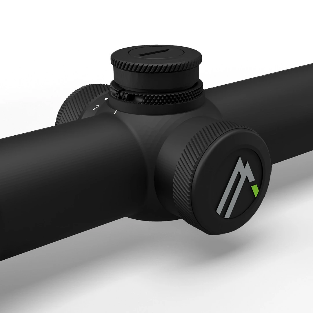 Visor ALPEN OPTICS Apex XP 1-6x24 RI dúplex con tecnología SmartDot y FluoDigits